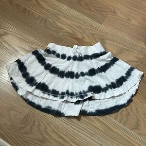 Burt’s bees tie dye kids white skirt 2T